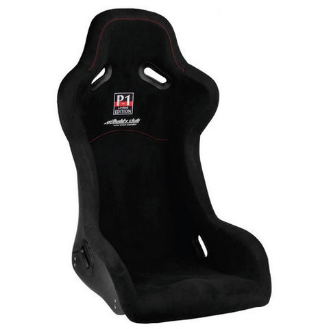 Buddy Club P1 Limited Bucket Seat (Wide) Black V.2 (All Black)