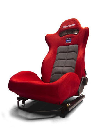 Buddy Club Racing Spec Sport Reclinable Seat Red