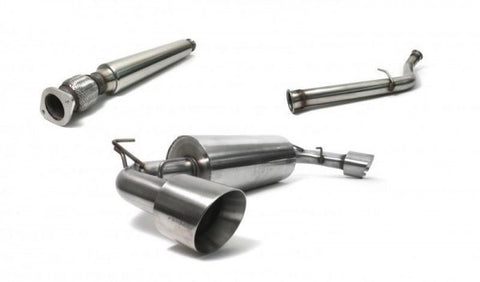 Catback Exhaust 3.0" for BRZ/FR-S w/Dual Tips & Resonator Brushed