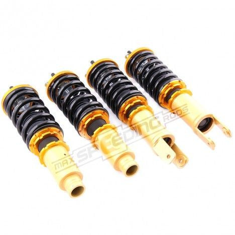 For High Performance Coilover Shock Absorber Suspension For Honda Civic EK EJ 96-00 Adj Damper Golden