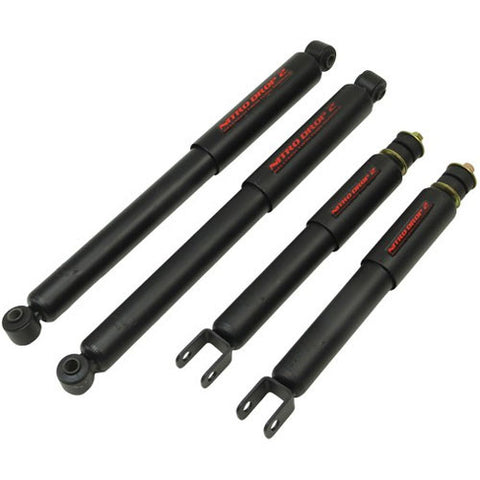 Nitro Drop 2 Shock Set includes (2) 146-8521 Front Shocks and (2) 146-8536 Rear Shocks