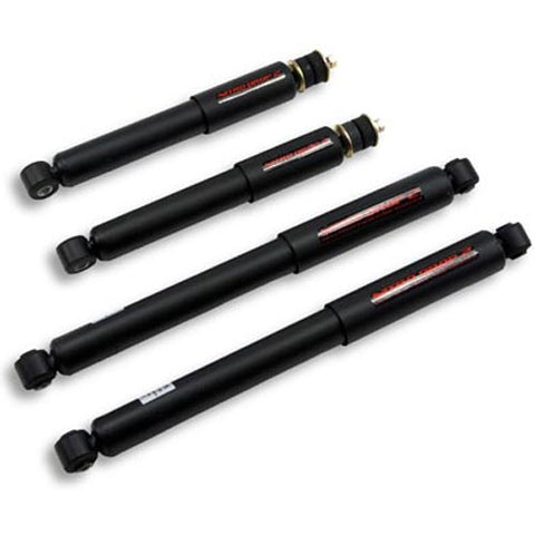 Nitro Drop 2 Shock Set includes (2) 146-8013 Front Shocks and (2) 146-8504 Rear Shocks