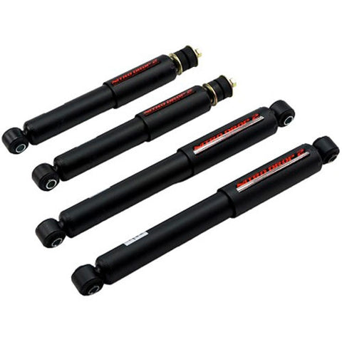 Nitro Drop 2 Shock Set includes (2) 146-8006 Front Shocks and (2) 146-8575 Rear Shocks