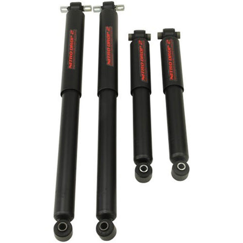 Nitro Drop 2 Shock Set includes (2) 146-8029 Front Shocks and (2) 146-8535 Rear Shocks