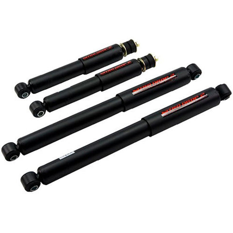 Nitro Drop 2 Shock Set includes (2) 146-8032 Front Shocks and (2) 146-8517 Rear Shocks