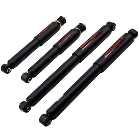 Nitro Drop 2 Shock Set includes (2) 146-8033 Front Shocks and (2) 146-8503 Rear Shocks