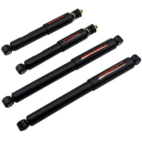 Nitro Drop 2 Shock Set includes (2) 146-8036 Front Shocks and (2) 146-8518 Rear Shocks