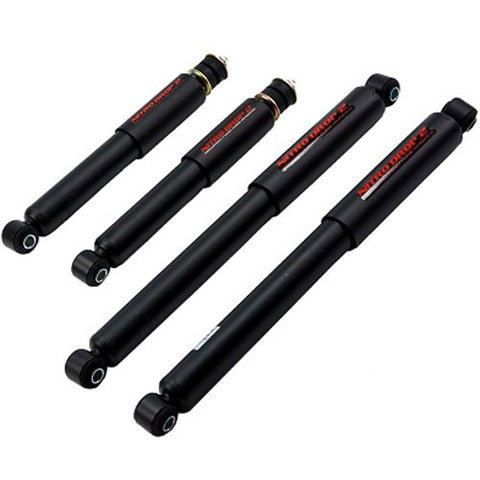 Nitro Drop 2 Shock Set includes (2) 146-8036 Front Shocks and (2) 146-8560 Rear Shocks