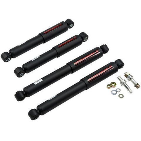 Nitro Drop 2 Shock Set includes (2) 146-8527 Front Shocks and (2) 146-8505 Rear Shocks