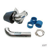 86-93 FORD MUSTANG 5.0L COLD-AIR INDUCTION INTAKE SYSTEM-FENDERWELL (CHROME)