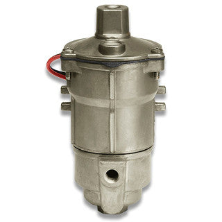 12 Volt Industrial/ Marine Inline Reciprocating Fuel Pump, 6 to 8 psi 43GPH