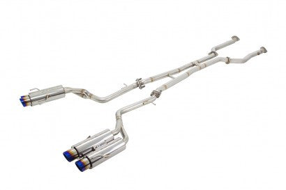 Full Catback RACE Exhaust System (Non-Resonated / straight-pipe version)