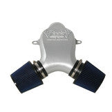05-07 GM C-6 CORVETTE COLD-AIR INDUCTION INTAKE SYSTEM W/CAST ALUMINUM INLET (TITANIUM SILVER POWDER COAT)