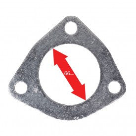 Triangle Muffler/Downpipe Gasket, 3-Bolt (Toyota)