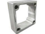 Heater Delete Flange Block Dodge Ram Cummins 03-07 5.9L Diesel Billet Aluminum