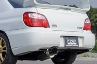 Racing Muffler Exhaust (31008-BF004) - Installed View