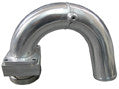 Intake Elbow Pipe + Heater Delete Flange Kit For 03-07 Dodge Ram Cummins 5.9L Diesel.