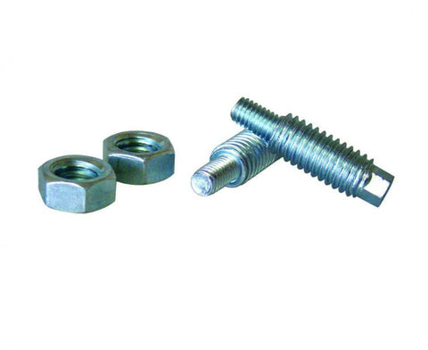 M6 to 3/8" Stud Adaptors, Zinc Plated Hardened Steel