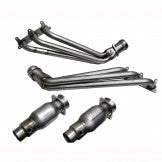 2010-11 CAMARO V6 1-5/8" FULL-LENGTH HEADERS W/HIGH-FLOW CATS (CHROME)