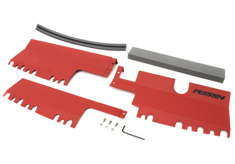 Radiator Shroud for 2015 WRX/STI Red Wrinkle