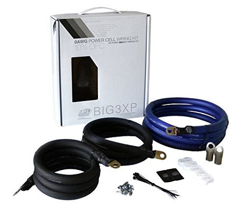 XP FLEX, 1/0 AWG, 250A Big 3 Upgrade Kit