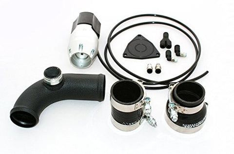 Powder Coated Black Piping, Silver/Black BOV