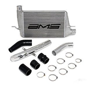 AMS 2009+ Ralliart Frount mount IC and Upper pipe Kit Polished piping