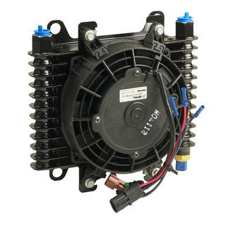 Hi-Tek Oil & Automatic Transmission Cooling System Hi-Tek Cooling System; 10ö x 7-1/2ö x 4ö; Includes 7ö Diameter Fan; 350 CFM, 6 Amps, 5lbs [Universal]