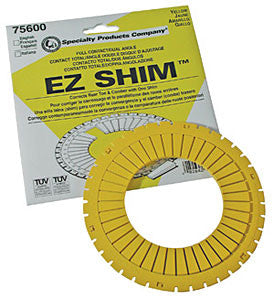 Specialty Products Caster/Toe Shim Yellow