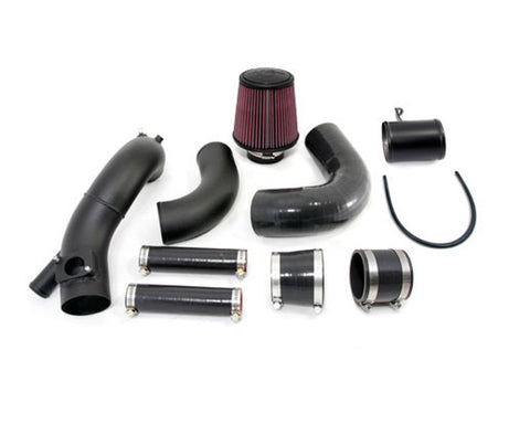 AMS Performance Evo X Turbo Kit Cold Air Intake w/ Heat Shield [MAF - Black]