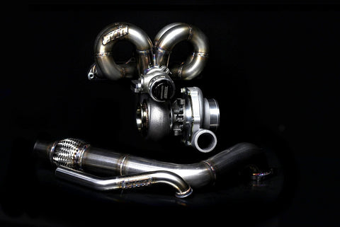 Turbo HP Kit: Civic SI 2012+ T3 Single 44mm, TurboSmart 44mm Wastegate, Downpipe, Dumptube