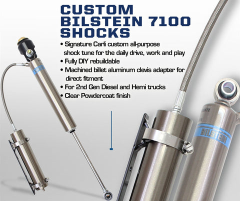 7100 Series Coilover - 10" TRVL CL W/RESRVOIR 255/100