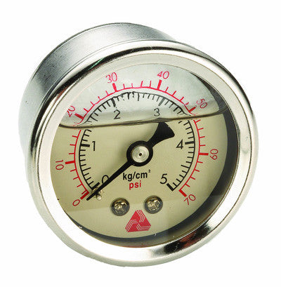 TN Fuel Pressure Gauge 70psi