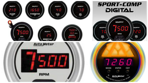 Sport-Comp Digital Series; Trans Temp Gauge [Universal]