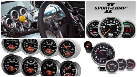 Sport-Comp II Series; Fuel Level Gauge [Universal]