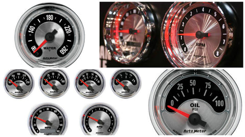 American Muscle Series; Water Temp Gauge [Universal]