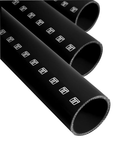 Straight 60mm ID x 75mm - Black