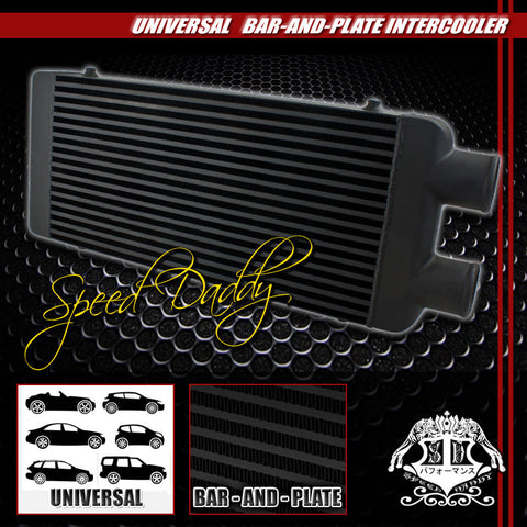 INTERCOOLER - FRONT MOUNT - 1 SIDE 2 OUT - 31 X 11.5 X 3 W21LB BLACK