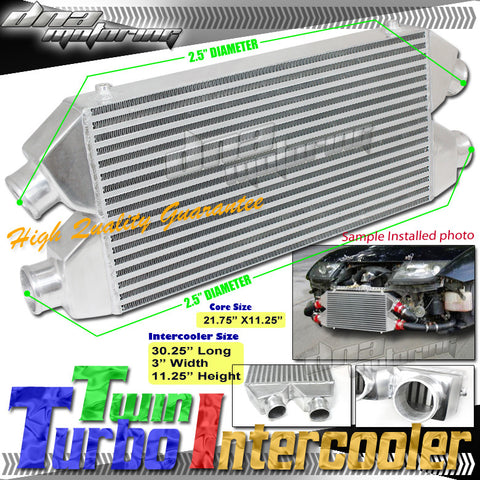 INTERCOOLER - FRONT MOUNT - TWIN TURBO