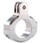 Aluminum Billet Clamp for 1 1/8in. Tubing - Titanium Anodized