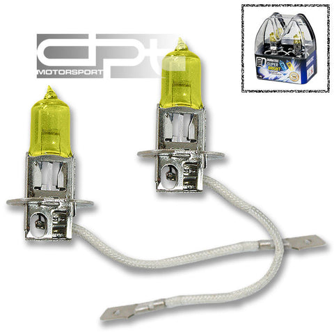 LIGHT BULBS - DURATEC - H3 - YELLOW