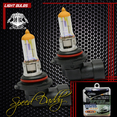 LIGHT BULTS - OPTION RACING - 9006 - YELLOW