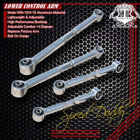 LOWER CONTROL ARM REAR LOWER+UPPER ACCORD 90-97 RED