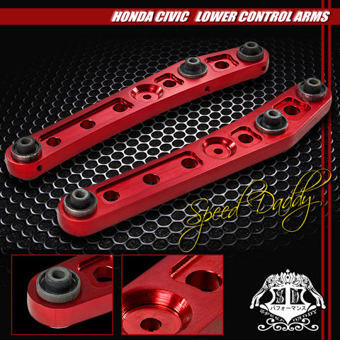 LOWER CONTROL ARM - REAR LOWER - 88-95 CIVIC/CRX 93-97 DEL SOL 94-01 ACURA INTEGRA - BLUE