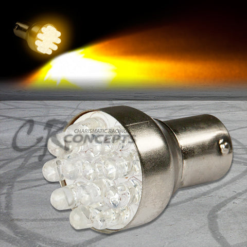 1156 12LED 5MM Round LED 25MM YELLOW