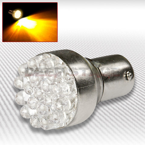 1156-19LED 5mm Round LED 25MM YELLOW