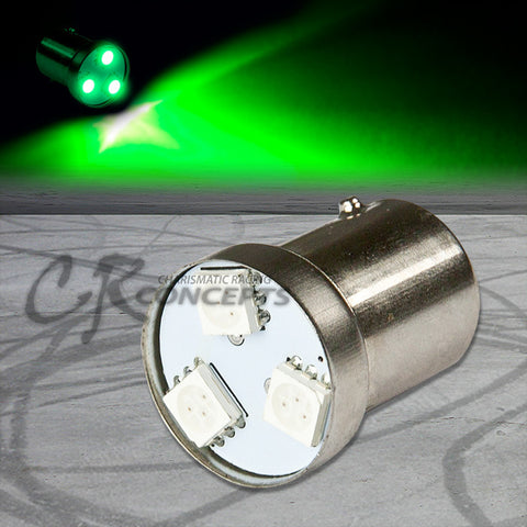 1156-3SMD 5050 SMD LED 18MM GREEN