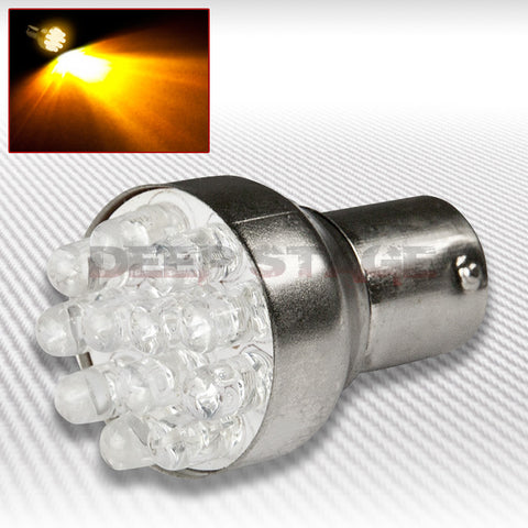 1157-12LED 5mm Round LED 25MM YELLOW