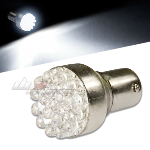 1157-19LED 5mm Round LED 25MM WHITE