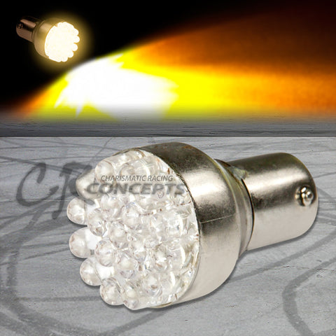 1157-19LED 5mm Round LED 25MM YELLOW